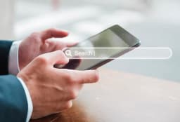 Local SEO visualization showing map interface across devices